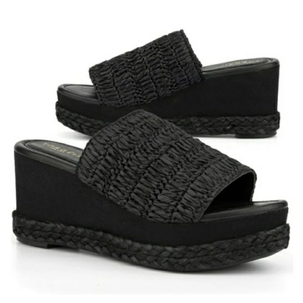 Torgeis New York Neith wedge sandals 8